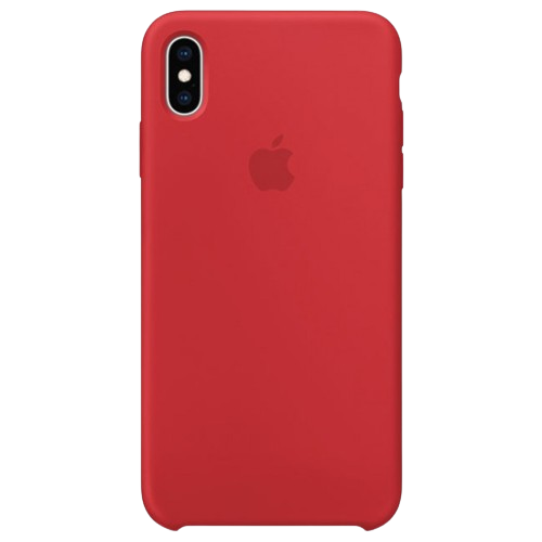 Apple silicone Case HC Iphone XS Max Red